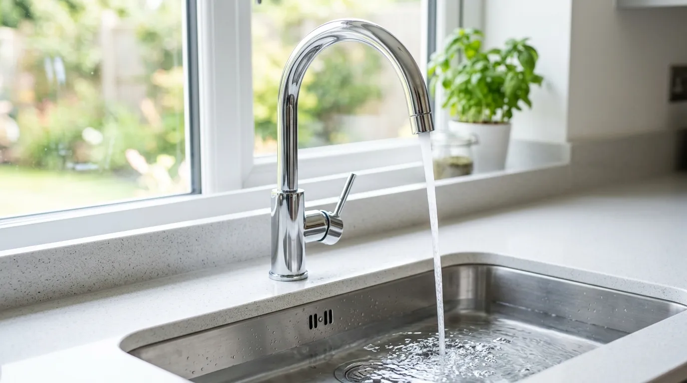 Local Plumbing Master Pros same day plumber fixing a faucet in Winterset, IA